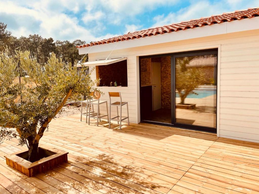 Villashomeclet - Villa Palm Beach Vensac Exterior foto