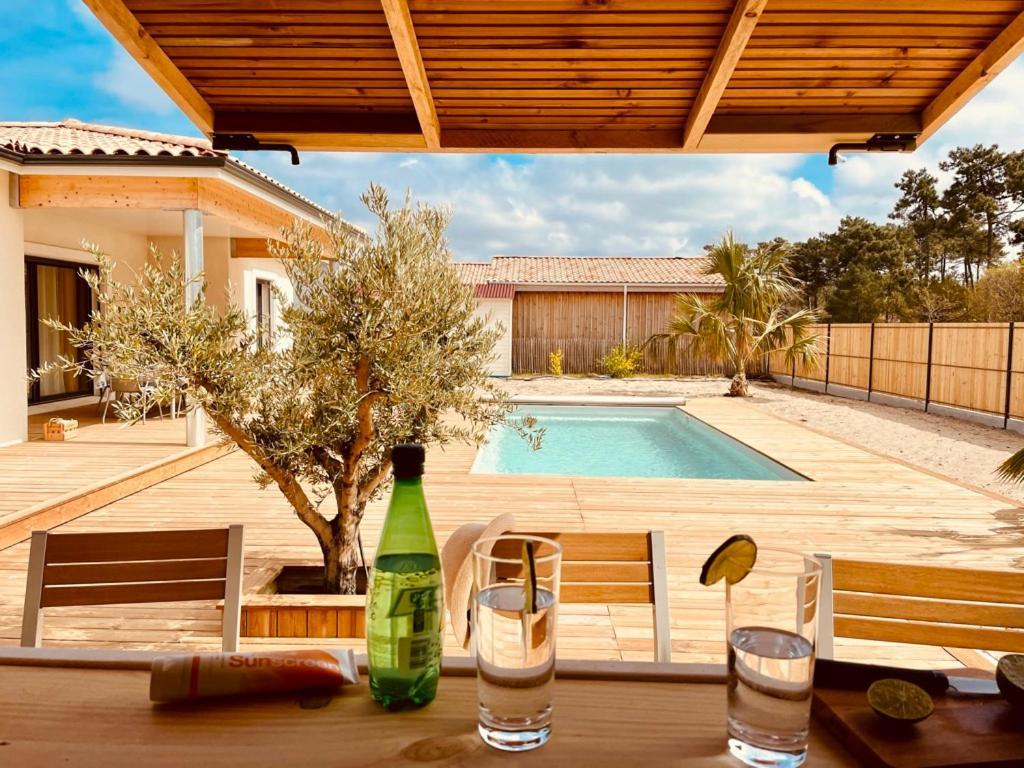 Villashomeclet - Villa Palm Beach Vensac Exterior foto