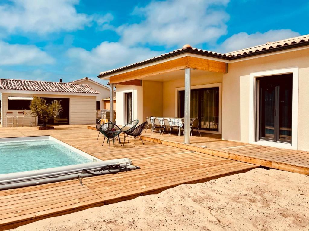 Villashomeclet - Villa Palm Beach Vensac Exterior foto